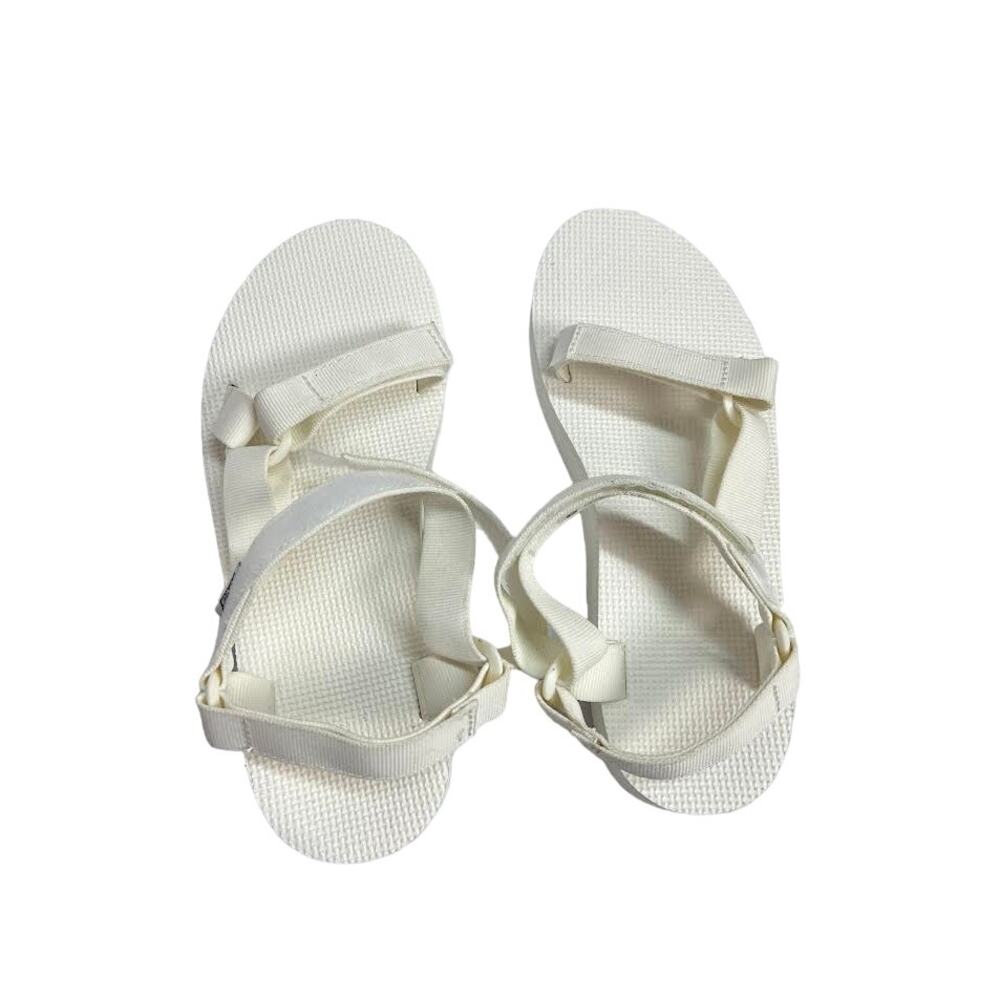 NEW! Teva Women's Original Universal Sandal, Bright White, 10 US